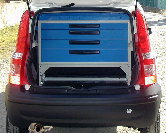 Fiat Panda con arredi Syncro Brescia